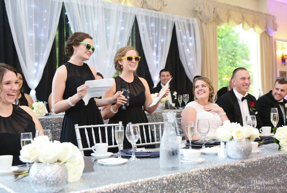 Bridesmaids in sunglasses