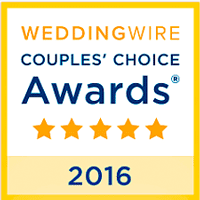 Wedding Wire Award for the year 2016